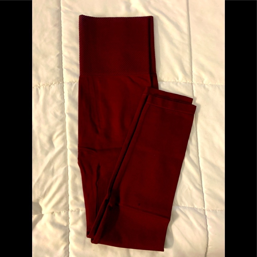 NWOT High Waist Diamond Band Leggings YOGA DANCE JOG
